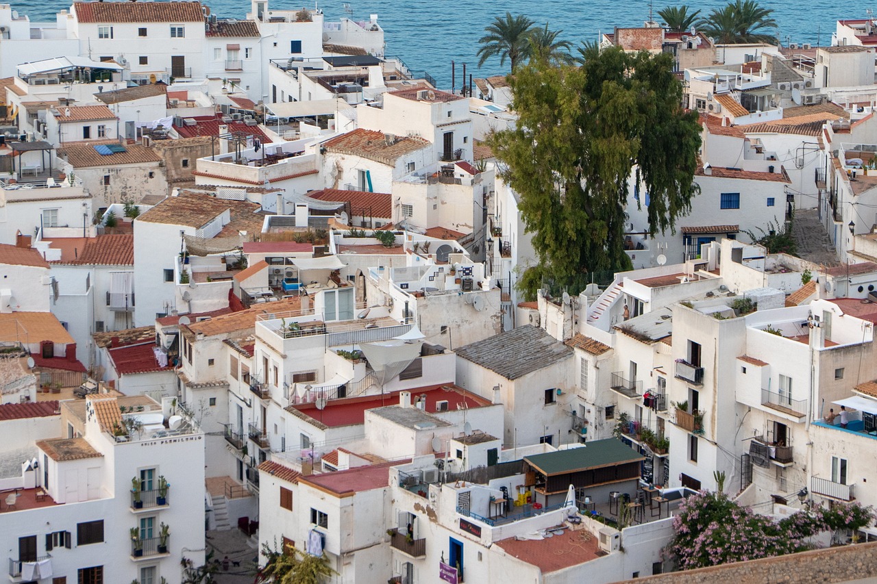 ¿Cómo está dividida Ibiza?